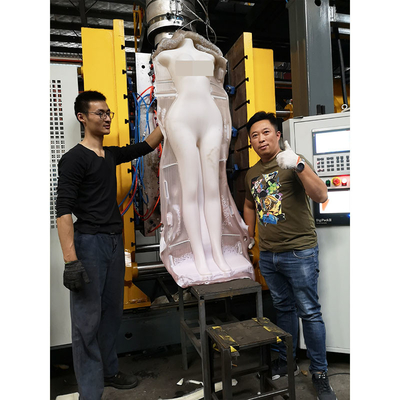 البلاستيك مجوف ذكر أنثى تمثال نصفي عارضة أزياء كامل الطول ماكينة ماكينة نفخ القوالب