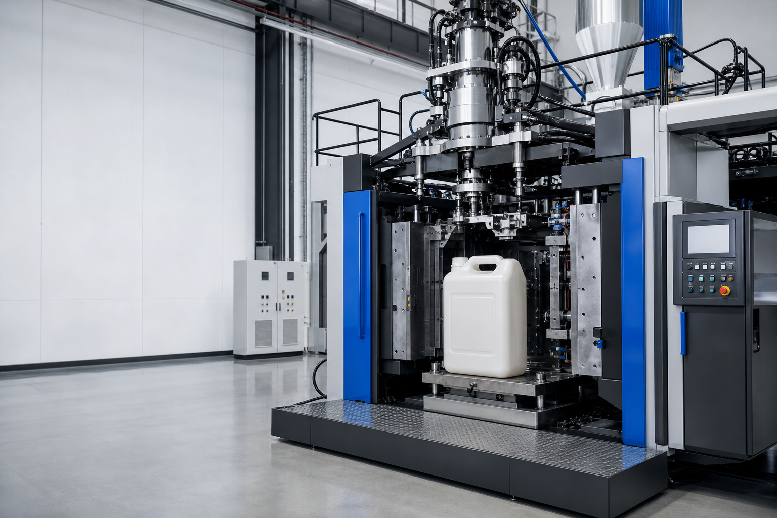 أحدث مدونات الشركة حول How to Choose the Right Extrusion Blow Molding Machine for 20L–30L HDPE Jerry Cans