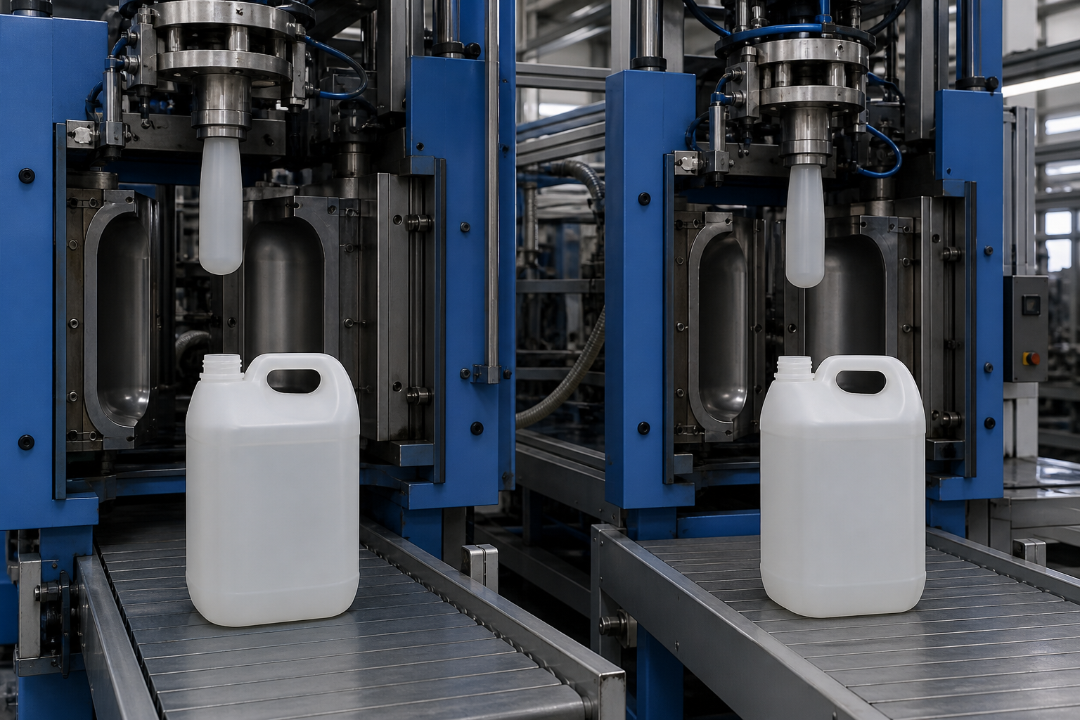 أحدث مدونات الشركة حول Single-Station vs Double-Station Blow Molding Machines: What Is the Difference?