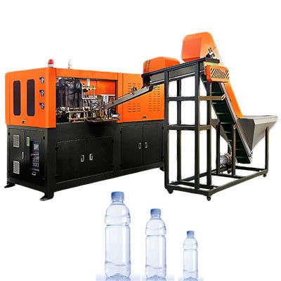 شراء 2 تجاويف النتوء PET زجاجة ضربة صب آلة 200ML البلاستيك لون المشروبات online manufacture