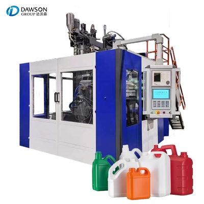 جودة  Single Head Extrusion Blow Moulding Machine 100kg / H Plastic Bottles مصنع