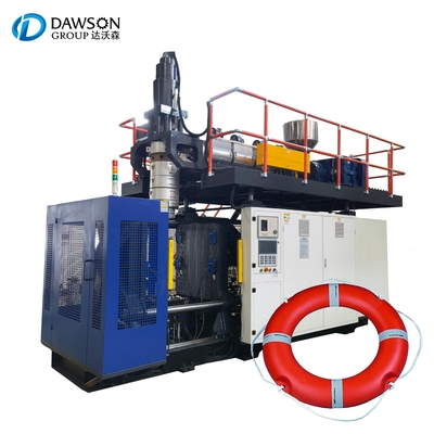 جودة  Accumulation Extrusion Blow Molding Machine PLC Plastic Life Buoy مصنع