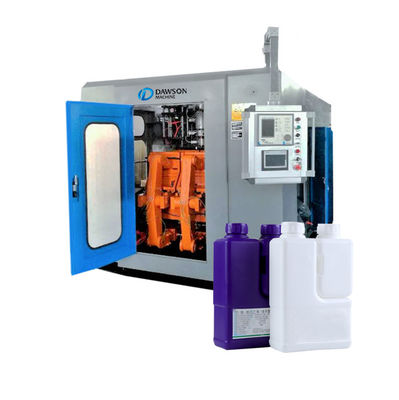 شراء آلة نفخ القوالب ذات الرؤوس المزدوجة 100 كجم / ساعة من الزجاجات البلاستيكية online manufacture