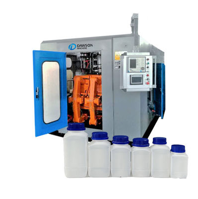 شراء آلة نفخ القوالب ذات الرأس الواحد 100 كجم / ساعة زجاجات بلاستيكية مستديرة online manufacture