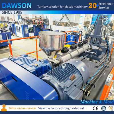 شراء HDPE عارضة أزياء تهب محاكاة آلة النفخ للملابس عرض 300L 380V online manufacture