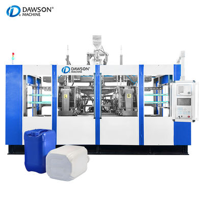 شراء أوتوماتيكي بالكامل 20L جري يمكن محطة مزدوجة زجاجة HDPE جري يمكن تنفخ صنع خزان حاوية جرة جرة طحن الصمغ online manufacture