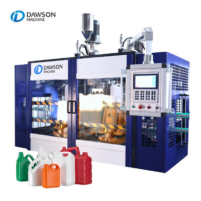 شراء 85 ملم قطر المسمار 110 كيلو نيوتن قوة التثبيت آلة نفخ القوالب بالبثق لصنع زجاجات منظفات الغسيل البلاستيكية HDPE online manufacture