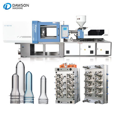 شراء آلة صناعة القوالب اللاصقة للبي تي مع ضغط حقن 160 Mpa إنتاجية عالية ووزن آلة 13.8 طن online manufacture