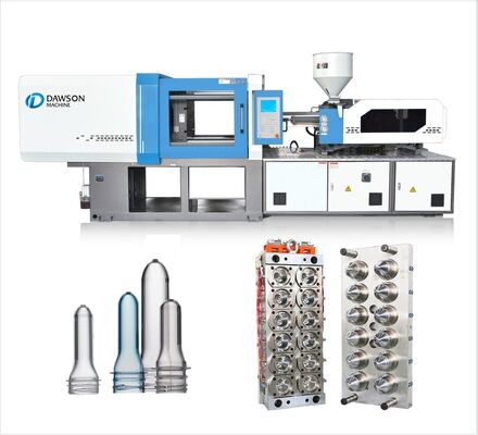شراء آلة حقن PET عالية الإنتاجية تعمل بالهيدروليك مع مسافة قضيب ربط 720 مم online manufacture