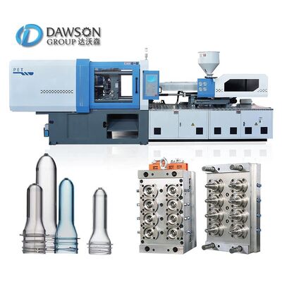 شراء آلة صناعة القالب الهيدروليكية لـPET ذات الإنتاجية العالية مع ضغط حقن 160 Mpa online manufacture