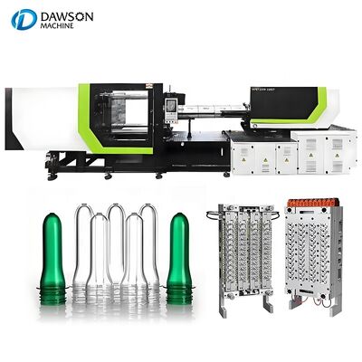 شراء آلة صناعة القالب الهيدروليكية لـPET ذات الإنتاجية العالية مع ضغط حقن 160 Mpa online manufacture