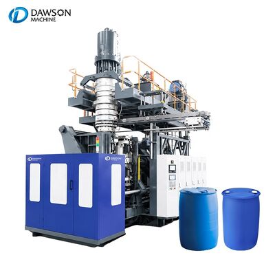 buy آلة نفخ بلاستيك HDPE أوتوماتيكية بسعة 200 لتر لصناعة البراميل لإنتاج زيت التشحيم online manufacture