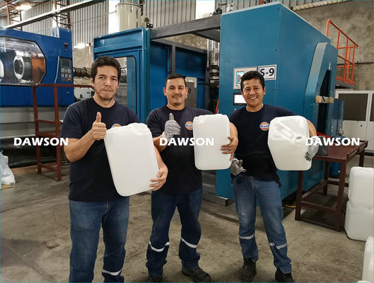 شراء 25l Hdpe Plastic Jerry Can Tank Container Drum Extrusion Blowing Mould Blow Molding Machine online manufacture