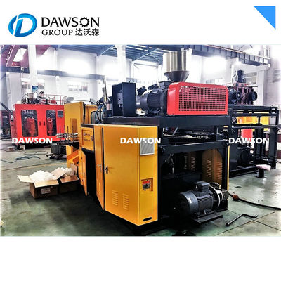 شراء 4Ltr 3.5t محطة واحدة ضربة صب آلة PVC 2 تجويف PET آلة نفخ online manufacture