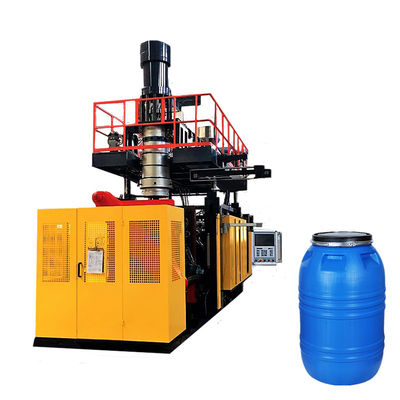 شراء 60l 120l Hdpe Extrusion Blow Molding Blue Plastic Drums Making Machines online manufacture