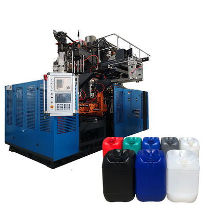 شراء Single Station Plastic 25l Jerry Can Blow Molding Machine Pp Pe Bottle Extrusion Blow Molding Making Machines online manufacture
