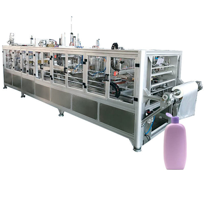 جودة  HDPE Plastic Barrel Bagging Packing Machine Shampoo Bottle Full Automatic 380V مصنع
