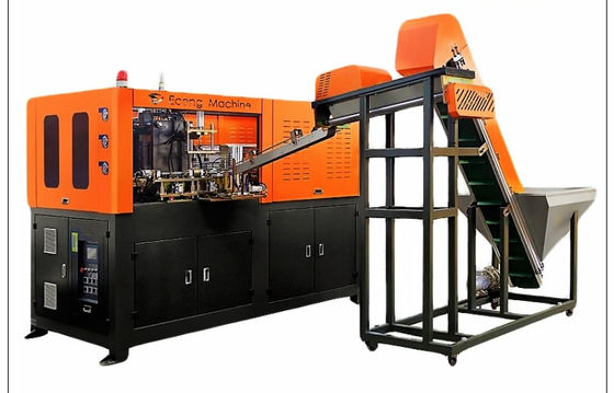 شراء 4 زجاجة ماء تجويف PET ضربة صب الآلة online manufacture