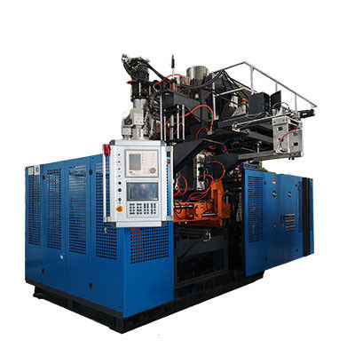 شراء 30L جيري يمكن HDPE آلة نفخ البلاستيك عرض قطاع 2 طبقات النفط زجاجة خزان طبل online manufacture