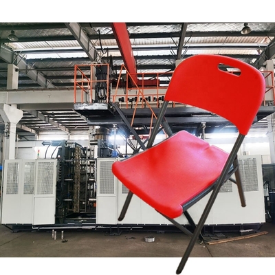 البلاستيك قابلة للطي التلقائي ضربة صب آلة 380V كرسي محمول مع أجزاء معدنية