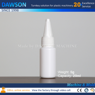 20ml 30ml بلاستيك صغير بطاقات PP PE صناعة آلة آلة صناعة القالب حقن