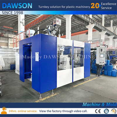 قابلة للتخصيص أوتوماتيكية 15L 20L 25L HDPE جيري يمكن أن تنفخ آلة صناعة الصبغ حاوية بلاستيكية علبة صنع آلة