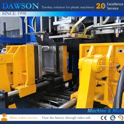 آلة نفخ البلاستيك HDPE PP لمعالجة قوالب النفخ لإنتاج عبوات زيت المحركات سعة 5 لتر وعبوات المواد الكيميائية