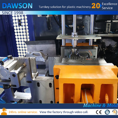 85 ملم قطر المسمار 110 كيلو نيوتن قوة التثبيت آلة نفخ القوالب بالبثق لصنع زجاجات منظفات الغسيل البلاستيكية HDPE