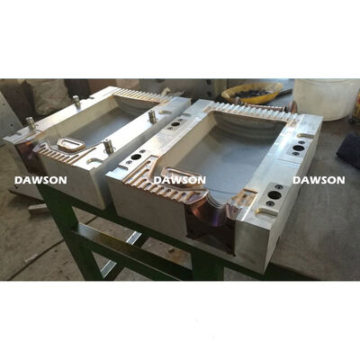 آلة نفخ القوالب بالبثق لتسخين اللولب بقدرة 6 كيلو واط لزجاجات حليب HDPE PP وعلبة زيت التشحيم سعة 5 لتر، استهلاك الهواء 0.6