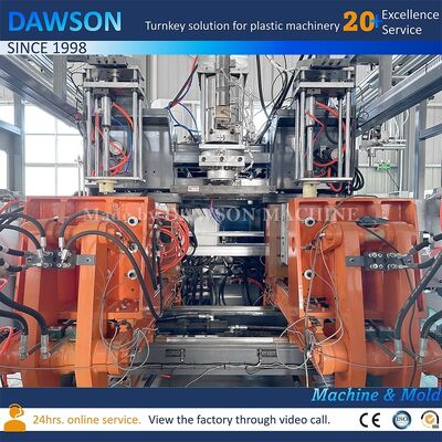 رأس القالب رقم 1 2 3 4 بلاستيك 5 لتر 10 لتر حاوية سائلة زجاجة مبيدات الآفات آلة صنع القوالب بالنفخ حجم لوحة القالب 490