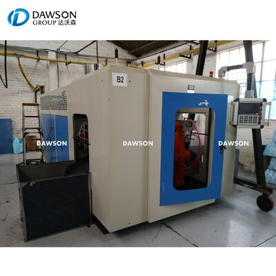 75 kg per hour output blow molding machine single station or double station for manufacturing 2L 5L HDPE lubricant bottles
