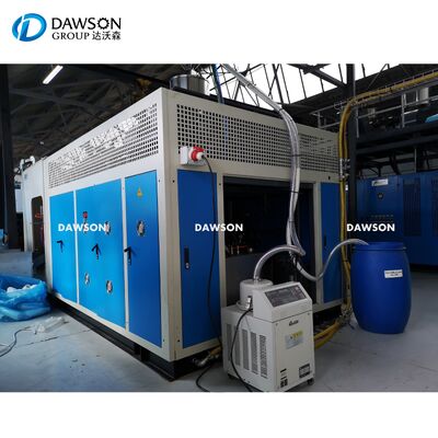 75 kg per hour output blow molding machine single station or double station for manufacturing 2L 5L HDPE lubricant bottles