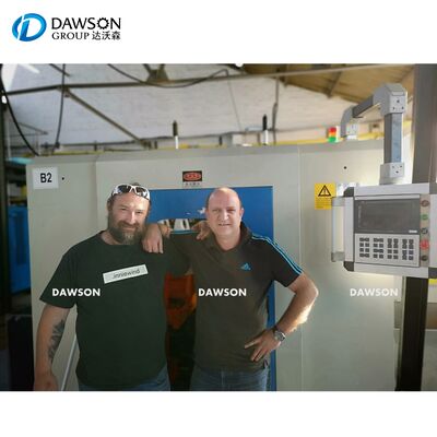 75 kg per hour output blow molding machine single station or double station for manufacturing 2L 5L HDPE lubricant bottles