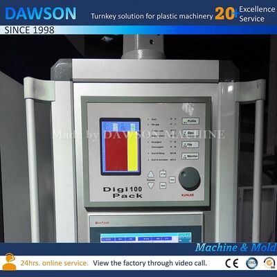 440 فولت فولت HDPE زجاجة جرة تنفخ آلة التشكيل مع 0.8 Mpa ضغط الهواء للزجاجات مستحضرات التجميل البلاستيكية