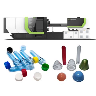 آلة صناعة القوالب المضغوطة من الـ 1 إلى 180 دورة في الدقيقة مع سرعة المسمار 200 طن قوة التشغيل وموتر خدمة توفير الطاقة