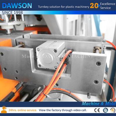 الكهرباء الكاملة 5L Hdpe غسيل الغسيل المطهر زجاجات تنفخ آلة صناعة ثلاثية الموت الرأس طحن صناعة تنفخ