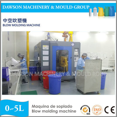 HDPE صنع في الصين ماكينات معالجة البلاستيك آلة تصنيع البليت حاوية خزان المياه برميل النفط الأوتوماتيكية الكاملة